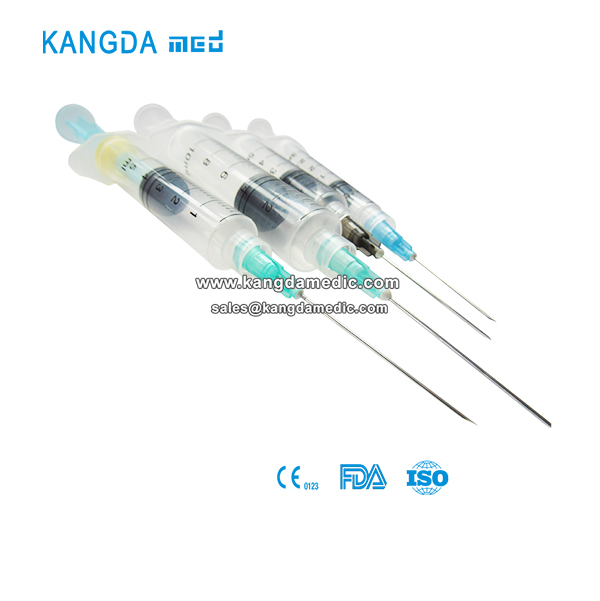 Auto Destroyed Syringe With Needle